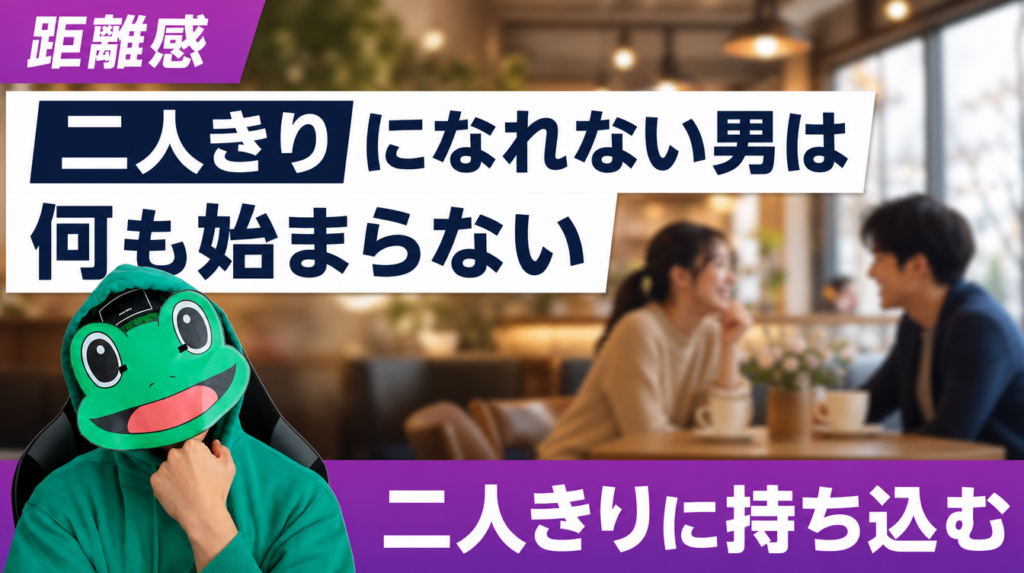 二人きりになれるかが初デートを決める｜PATOLO30代前半マチアプ