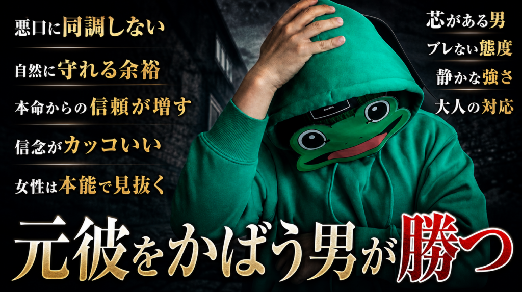 元彼をかばう男だけが選ばれる|マチアプで同調しない会話術