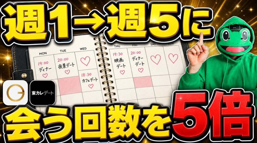 会う回数が余裕を生む初デート｜30代前半が東カレデートで余裕を得た