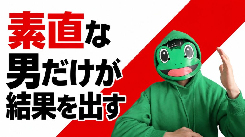 言われた通り素直にやる男だけが結果を出す｜マチアプ恋愛
