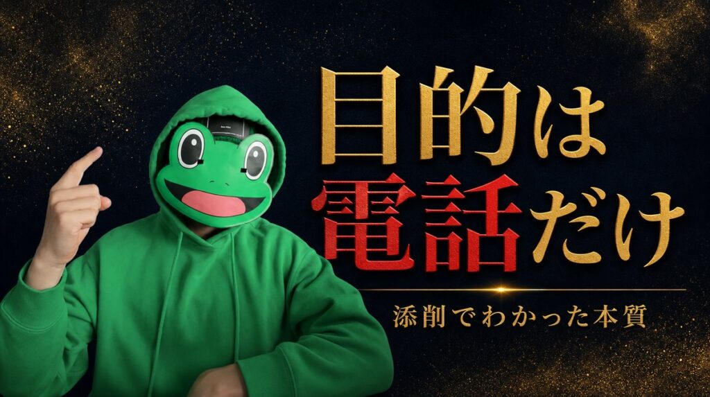 メッセージの目的は電話だけ。マッチングアプリの添削でわかった本質