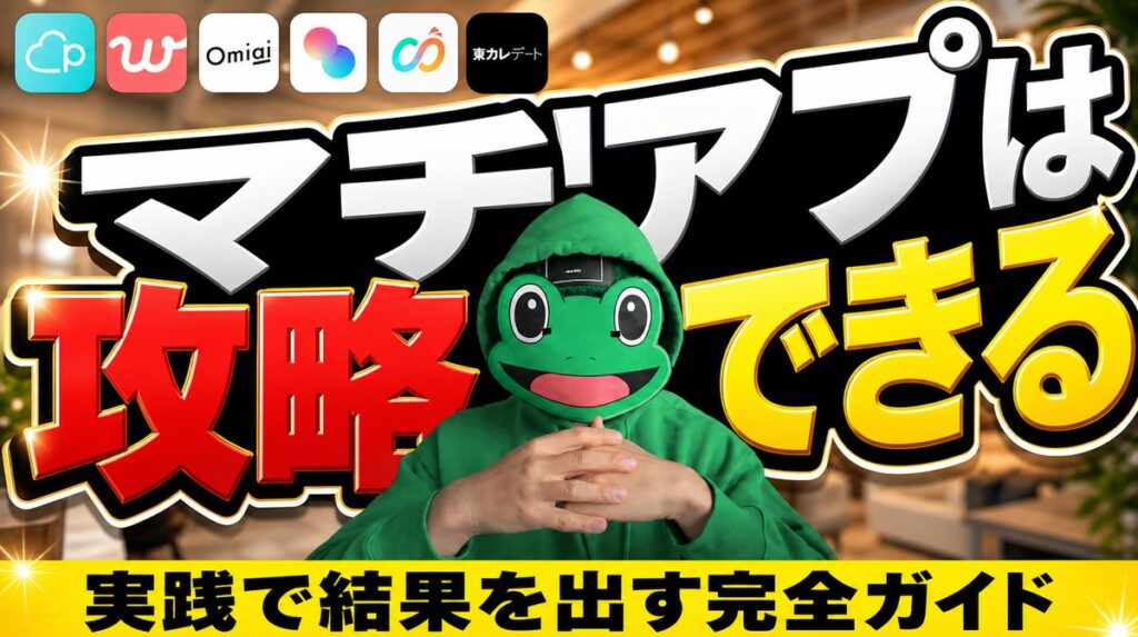 マッチングアプリ恋愛攻略の全体像｜非モテがまず壊すべき常識と3つの土台