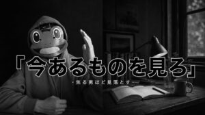 変わりたいと焦る男が見落とす「今あるもの」｜マッチングアプリ恋愛