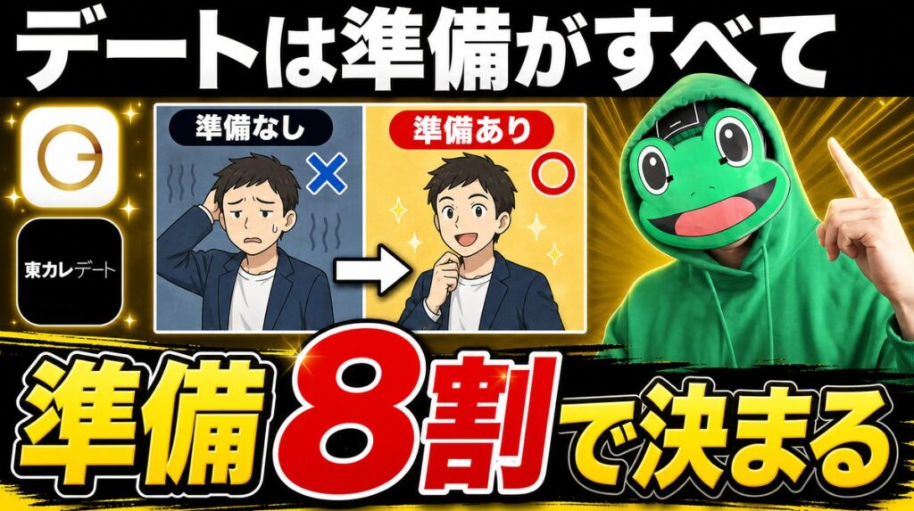 マッチングアプリのデートは準備8割で決まる｜当日までにやる5つ