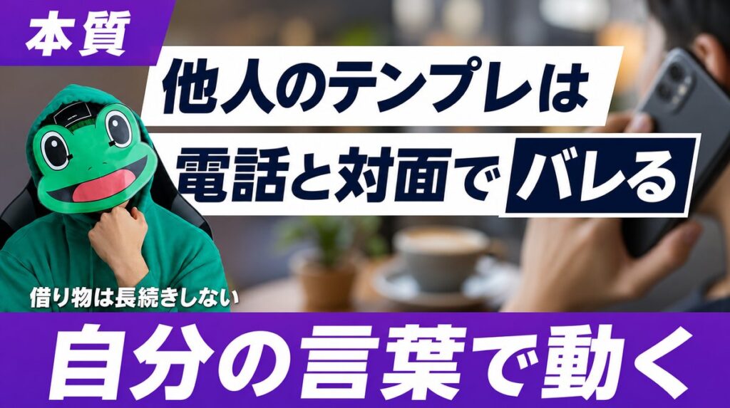 電話は自分の言葉で決まる｜30代前半がPATOLOでテンプレを捨てた
