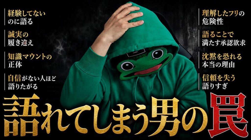 経験してないのに語れてしまう男|マッチングアプリ恋愛と誠実の履き違え